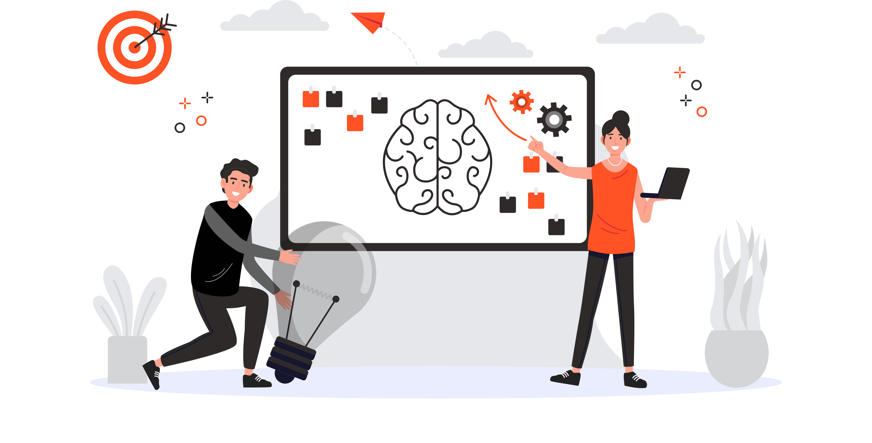 Hybrid App Development - Developer working with mobile app design
