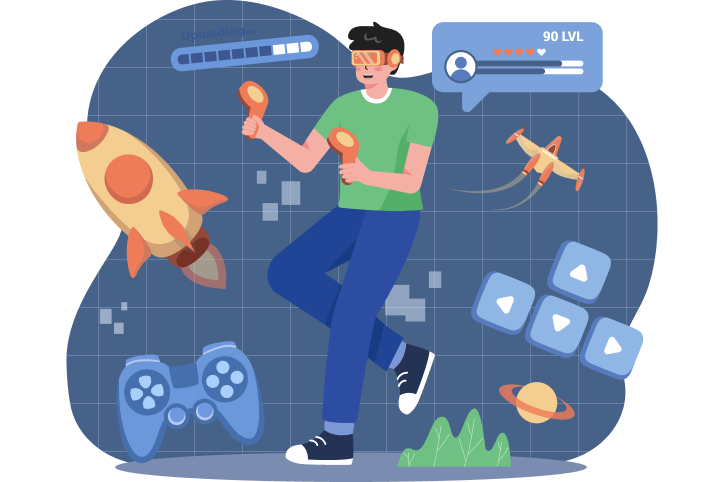 AR VR Game Development Services - Immersive Augmented and Virtual Reality Solutions by Mindefy Technologies