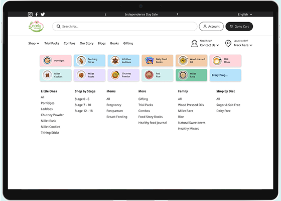 Category UI