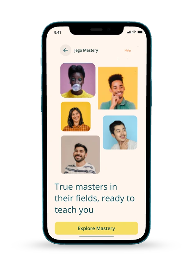 Mentors phone UI