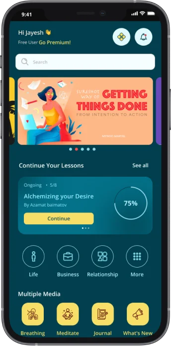 Jego Home phone UI