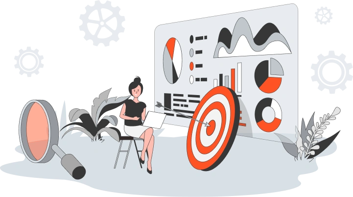 Hybrid App Development - Developer working with mobile app design