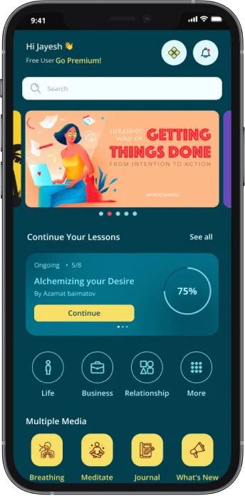 Jego Home phone UI